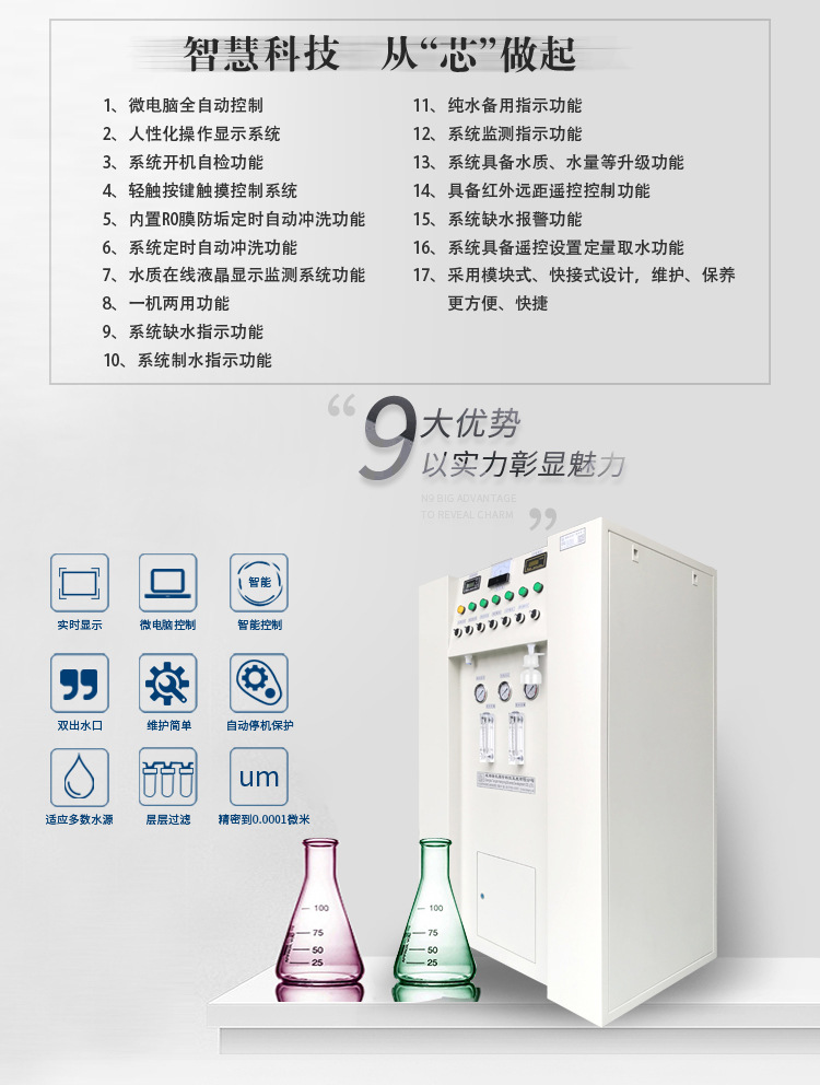 去離子超純水機AK系列插圖6