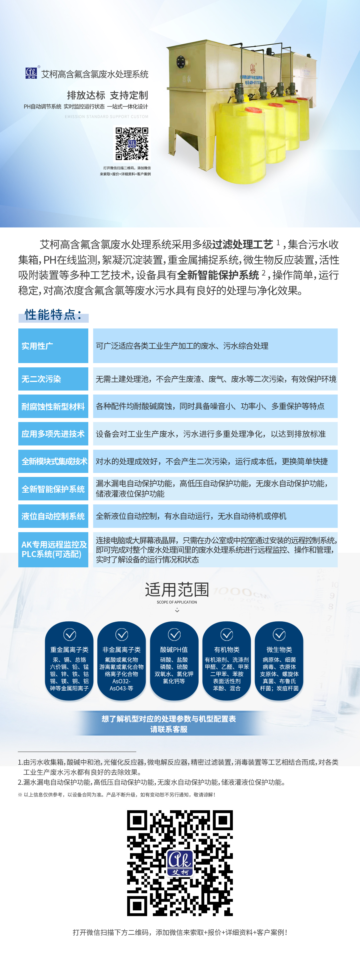 高含氟含氯廢水處理系統插圖