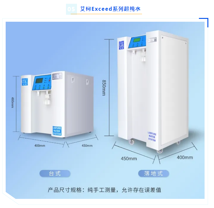 純水維護丨疾控中心驗收滿分！艾柯Exceed系列超純水機獲高度認可插圖6